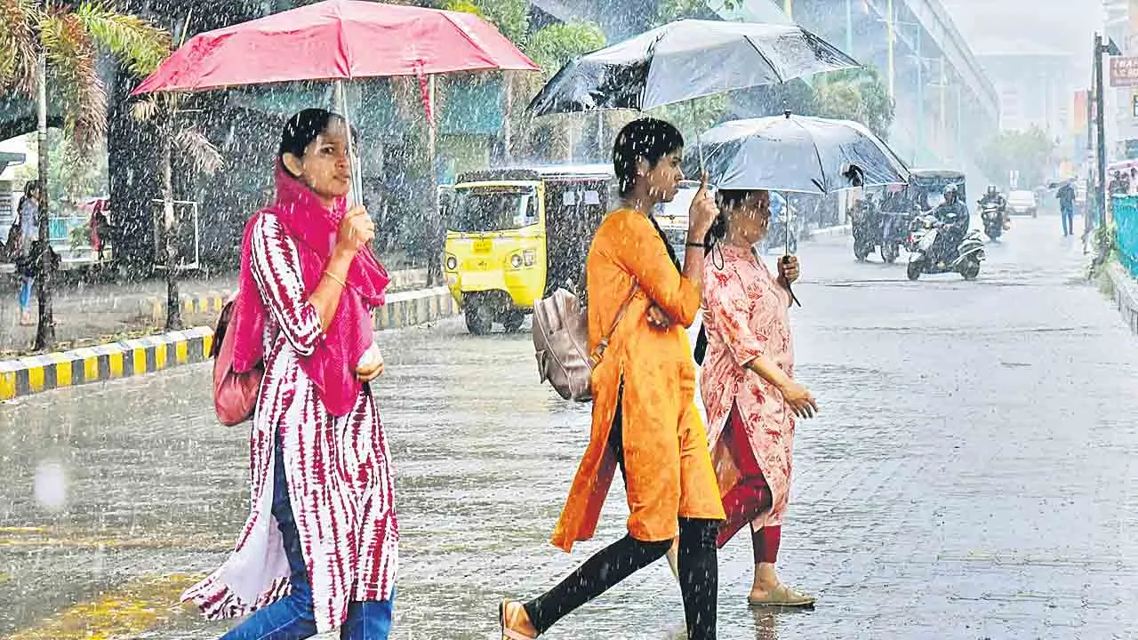 రెండు రోజులు భారీ వర్ష సూచన: వాతావరణ శాఖ అలర్ట్